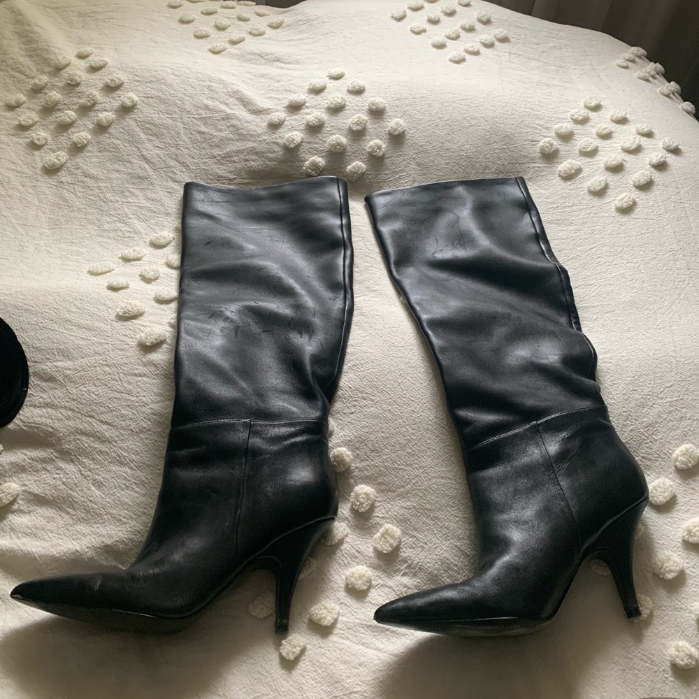 Kendall & Kylie Calla Slouch Boots - Black - Picture 4 of 4